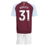 Aston Villa Leon Bailey #31 Hjemmedraktsett Barn 2024-25 Kortermet (+ Korte bukser)